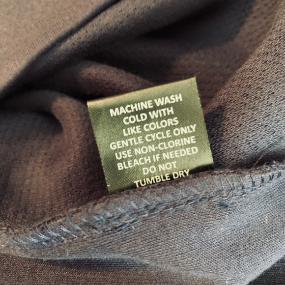 British Polo Blue 1/4 Zip Up Waffle Long Sleeve - Picture 10 of 12